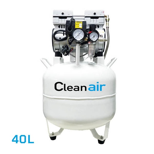 [DC.180] COMPRESSEUR SONZ SANS HUILE 1.1HP 40 LITRES 840W